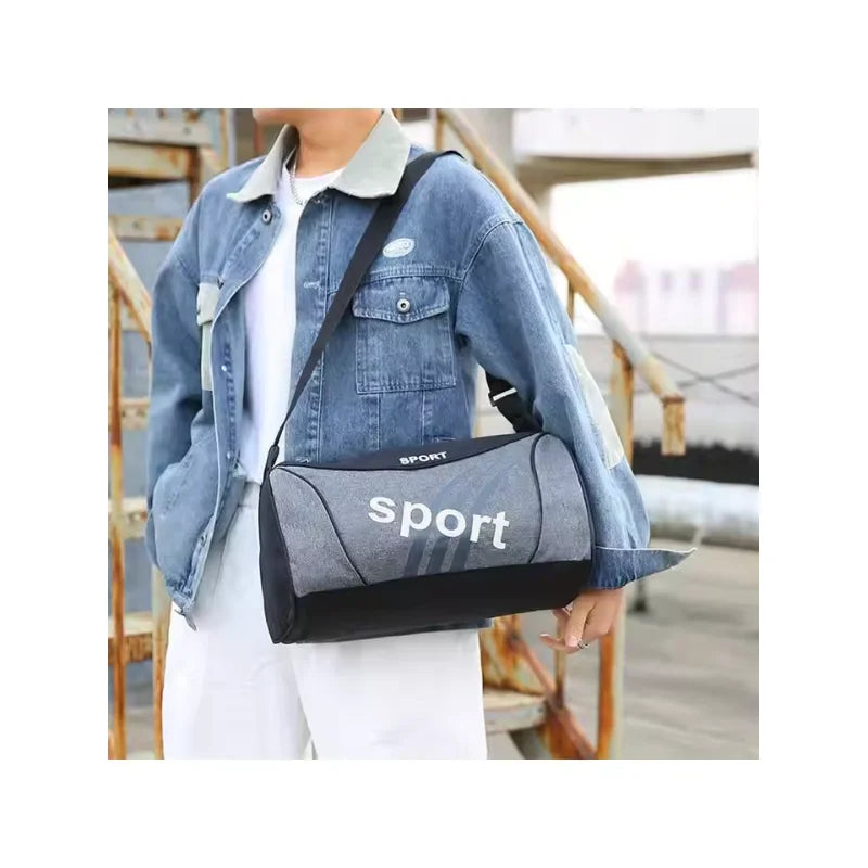 Women's & Men's Gym Bag Unisex Outdoor Crossbody Shoulder Backpack Personalized Duffel Overnight Travel Yoga Sports Bag - Buy online at  Vibe In Cart.