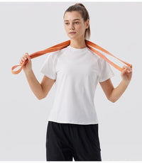 Women's Polyester Short Sleeve Quick Dry Sports T-Shirt