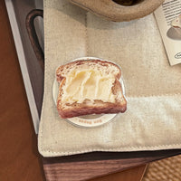 Foldable Magnetic Phone Holder with Cartoon Food Theme