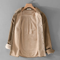 New Designer Italy Quality Brand Shirts For Men Fashion Cotton Corduroy Warm Long-sleeve Thickened Plus Size Top Clothes Camisa - Buy online at  Vibe In Cart.