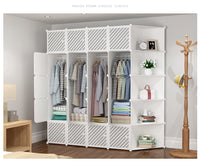 Modern Minimalist Closet Nordic Makeup Cube Jewelry Simple Portable Display Door Shelves Wardrobe Fabric Armario Hotel Furniture - Buy online at  Vibe In Cart.