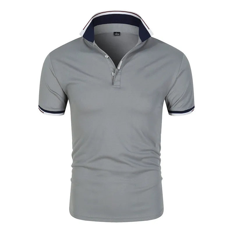 2025 new Polo T shirt for Men White Casual Short Sleeve Golf Polo Shirts Homme New Summer Clothes High Quality Ropa Hombre - Buy online at  Vibe In Cart.