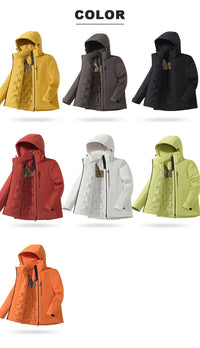 EUMERGX Men's Women's Winter Coat Waterproof Windproof Warm Fleece Jacket Unisex Hiking Camping Skiing Climbing Windbreaker - Buy online at  Vibe In Cart.