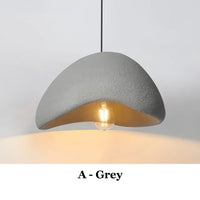 Modern LED Pendant Light with Iron Finish and E27 Base