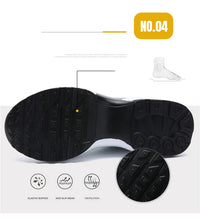 Women's Platform Mesh Lace-Up Sneakers Medium Heel