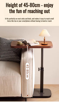 Liftable coffee table living room sofa side table rotating foldable desktop home bedside storage adjustable height shelf - Buy online at  Vibe In Cart.