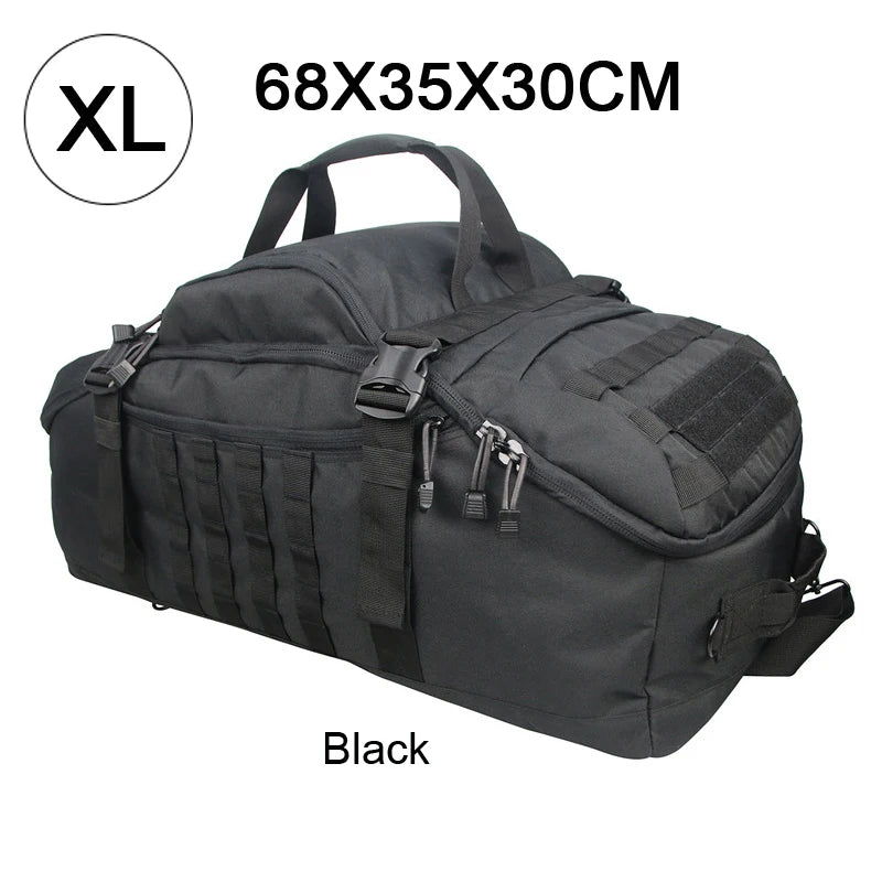 Outdoor Polyester Tactical Backpack, 30L 50L 80L