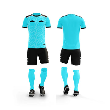 Professional Football Jerseys 2023 Men's Referee Uniforms Short Pocket Soccer Tracksuits Thailand Referee Judge Sportswear Print - Buy online at  Vibe In Cart.