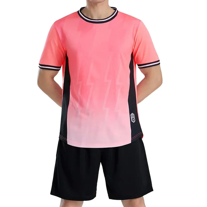 Adult Men's Polyester Quick-Drying Football Jersey