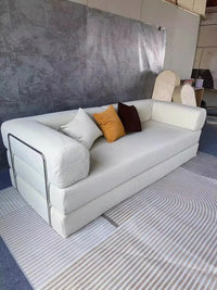 Italian Compressed Sofa Minimalist Retro Corduroy Sofa Bed Lounge Modular Couch Foldable Washable Customizable for Living Room - Buy online at  Vibe In Cart.