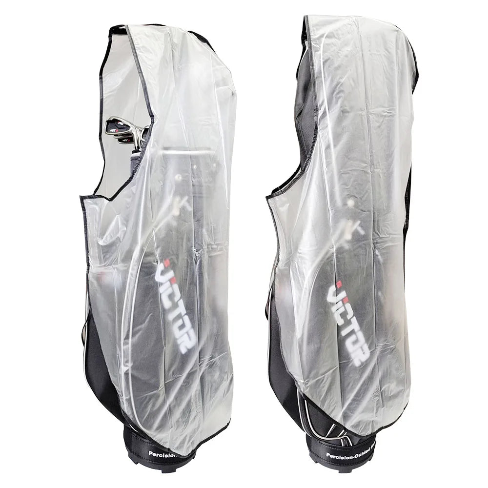 Waterproof Nylon Golf Bag Cover with Zipper, Large Capacity