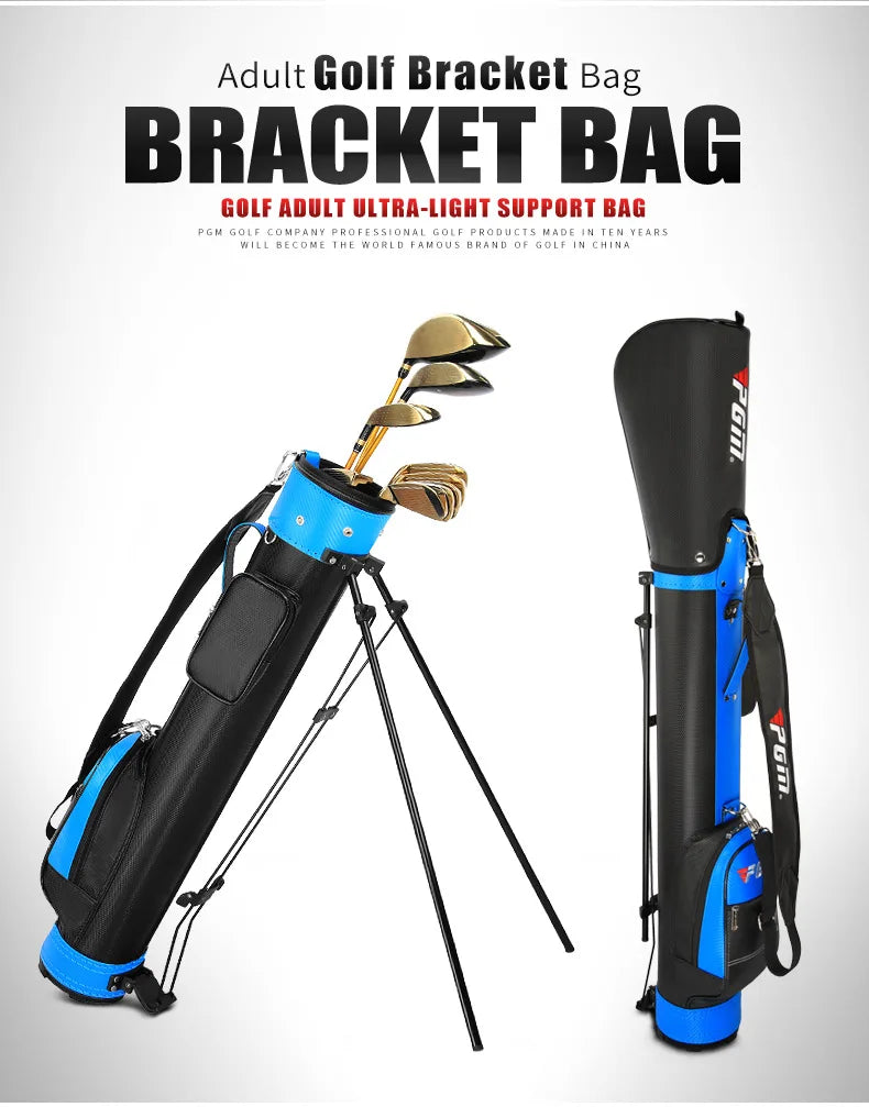 Unisex PU Golf Bag for 9 Clubs with Multiple Colors