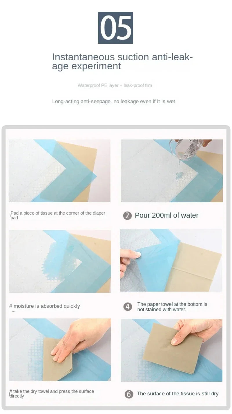 Super Absorbent Pet Diaper Dog Training Pee Pads Disposable Healthy Nappy Mat For Cats Dog Quick-dry - Buy online at  Vibe In Cart.