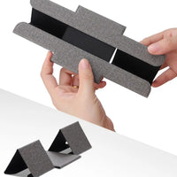 Foldable ABS Plastic and PU Stand for 12-16 Inch Laptops and Tablets