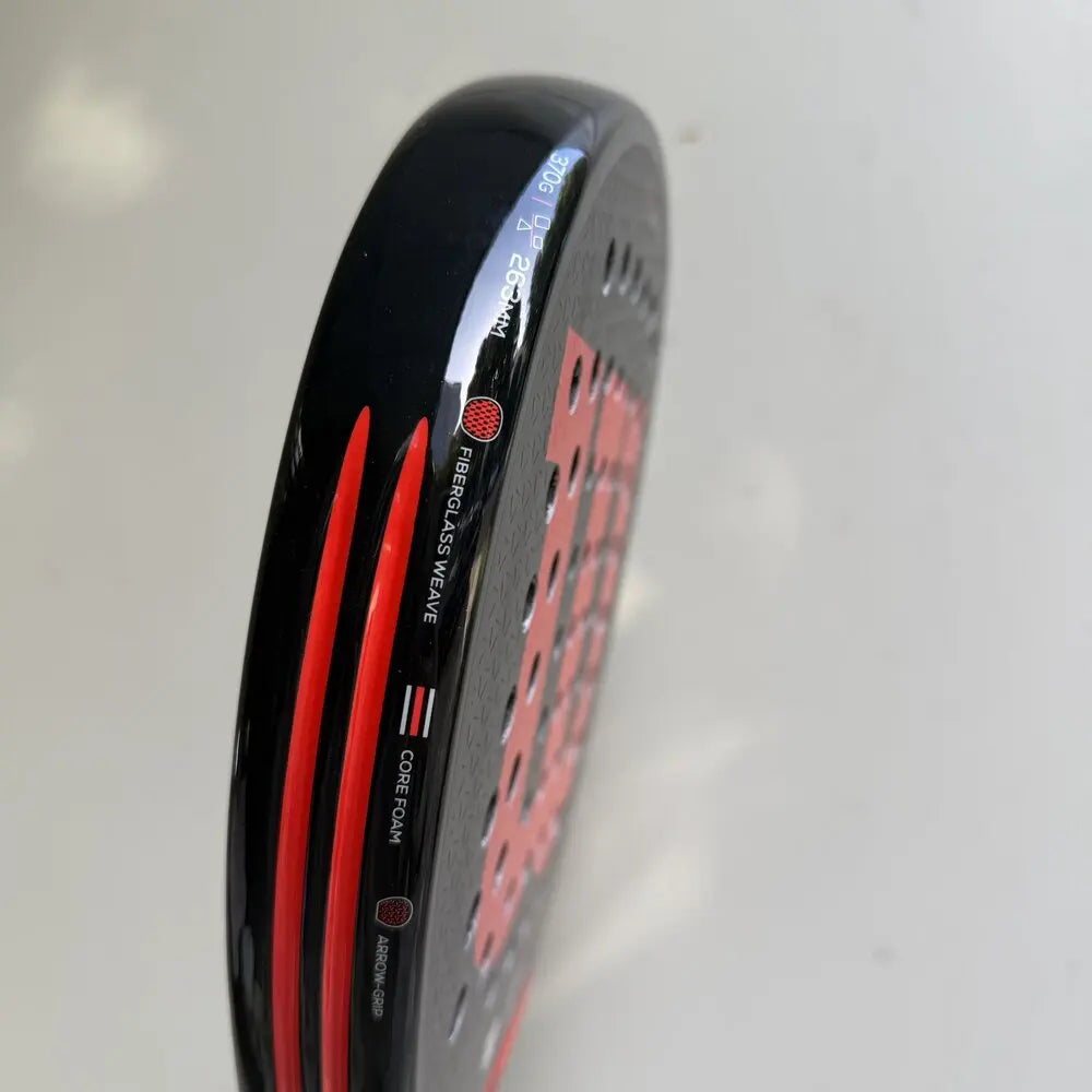 Wilson Professional Tennis Rackets Carbon Fibre Surface Diamond Shape with Eva Memory Flex Foam Core Padel Tennis Racquets - Buy online at  Vibe In Cart.
