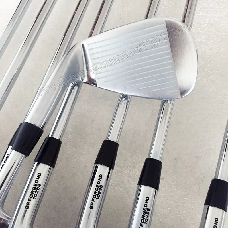 Men's Right-Handed 7-Piece Steel Shaft Golf Irons Set R or S Flex