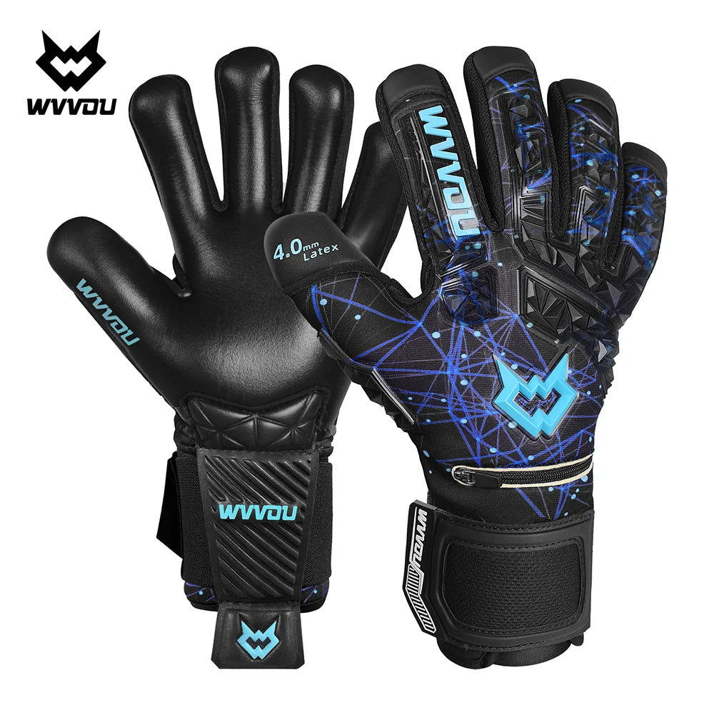 WVVOU Soccer Goalie Gloves for Adults and Youth, High Performance Goalkeeper Gloves with 5 Detachable Finger Saves - Buy online at  Vibe In Cart.
