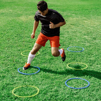 10pcs Durable Agility Training Rings Portable Football Soccer Speed Agility Training Rings Sport futbol Training Equipment - Buy online at  Vibe In Cart.