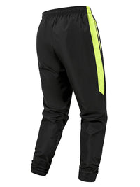 Men's Colorblock Patchwork Sports Pants with Zipper Side Pockets Spring Fall Breathable Quick Dry Hiking Running Trousers - Buy online at  Vibe In Cart.