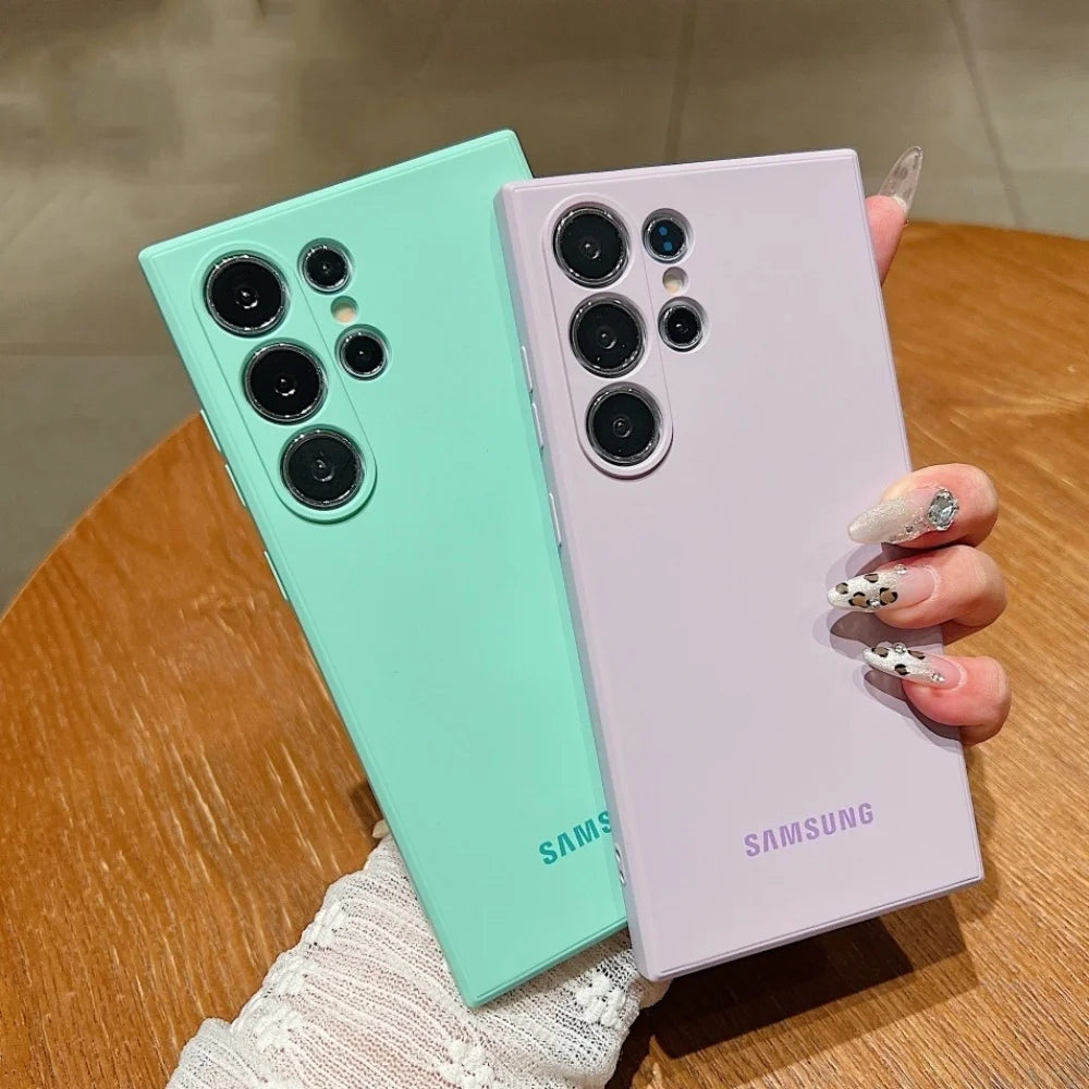 Liquid Silicone Shockproof Soft Protective Phone Case With Camera Protection