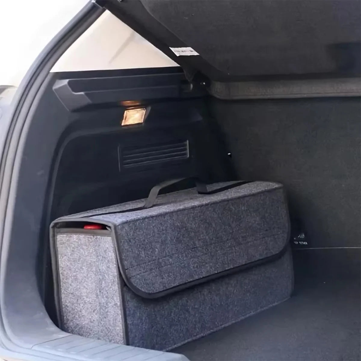 1PC Dark gray car felt storage box car storage bag enlarged and thickened soft felt storage box household storage box - Buy online at  Vibe In Cart.