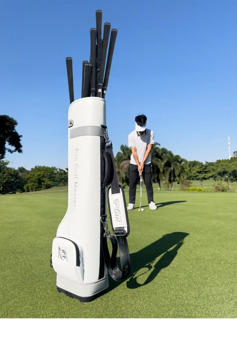 Golf Bag Half Section Lightweight Portable Waterproof Microfiber for 14 Clubs