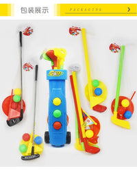 Children's Plastic Toy Golf Set for Indoor and Outdoor Play