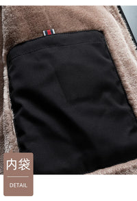 Plus Size 8XL Men's Jacket Fur Lined Sherpa Jacket Autumn Winter Men Casual Daily Wear Coats Slim Fit Keep Warm Outerwear Coat - Buy online at  Vibe In Cart.