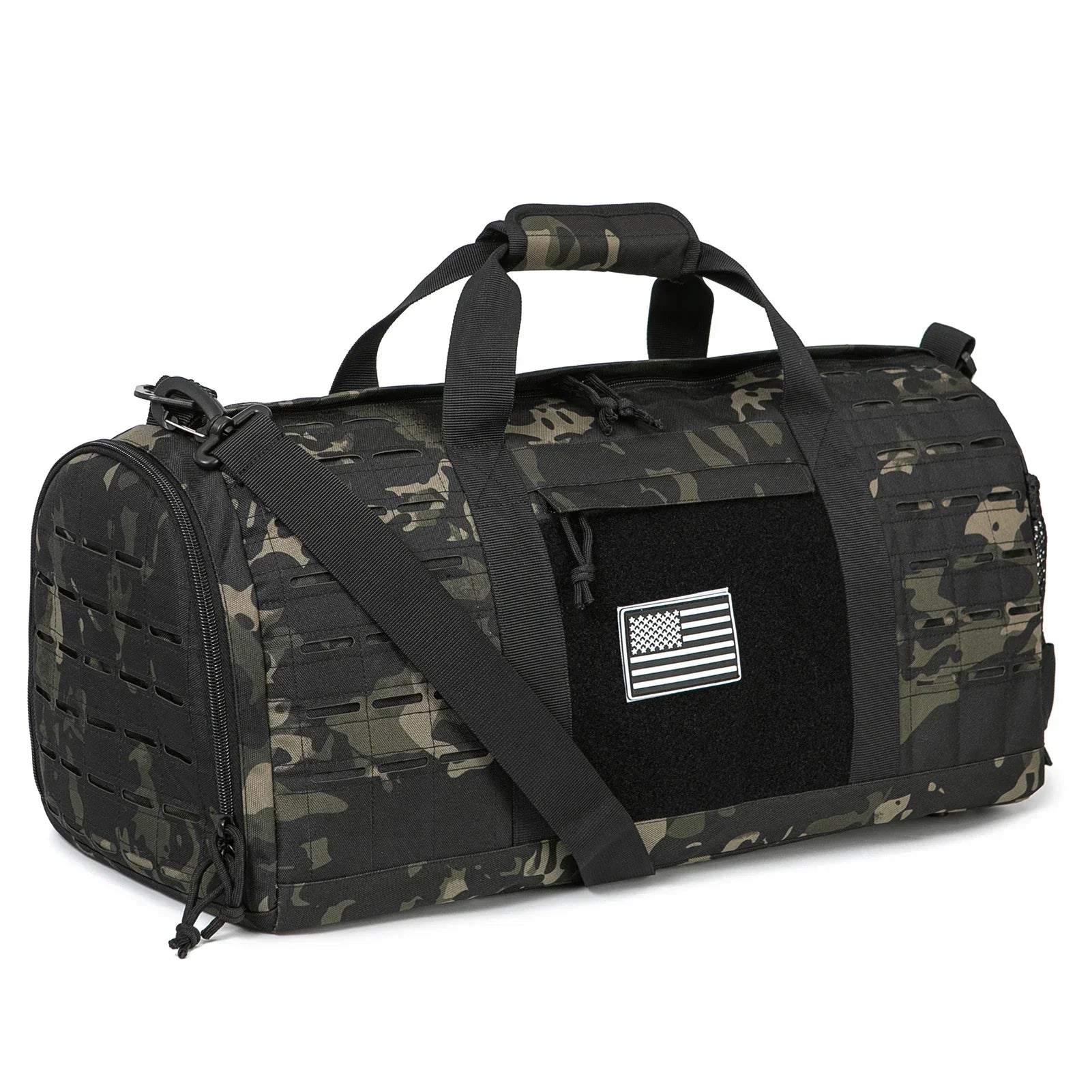 40L Polyester Soft Foldable Travel Duffel Bag for Men