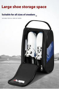 Golf Shoe Bag Made of Nylon, Available in Four Colors