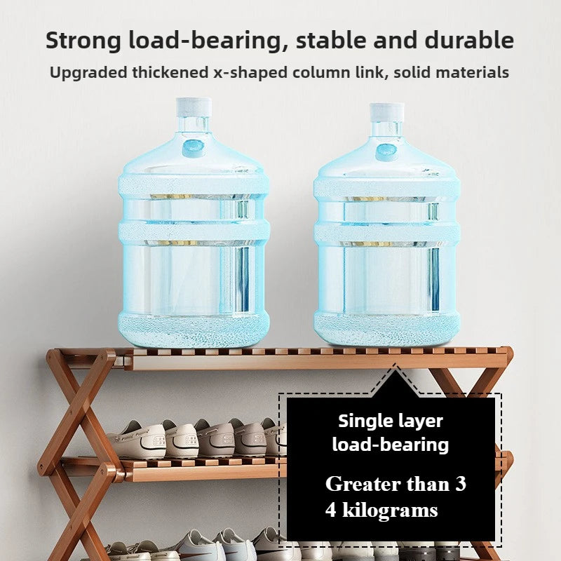 Free installation at home doorstep, simple multi-level rental house, shoe cabinet, dormitory storage, folding shoe rack - Buy online at  Vibe In Cart.