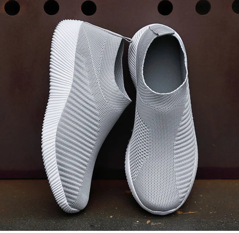 Women Shoes Breathable Flats Elastic Flat Shoes For Women Sneakers Zapatos Mujer Spring Summer Footwear Lightweight Sports Shoes - Buy online at  Vibe In Cart.