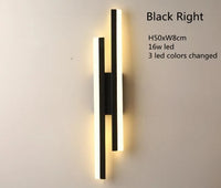 LED Indoor Wall Mounted Lamp with Iron Body and Acrylic Shade
