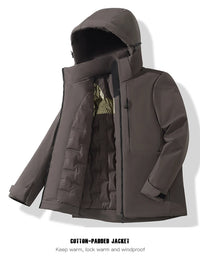 EUMERGX Men's Women's Winter Coat Waterproof Windproof Warm Fleece Jacket Unisex Hiking Camping Skiing Climbing Windbreaker - Buy online at  Vibe In Cart.