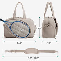 Tennis Badminton Rackets Bag Large Storage Outdoor Travel Sports Training Commuting Shoulder Bags Pickleball Paddle Handbag - Buy online at  Vibe In Cart.