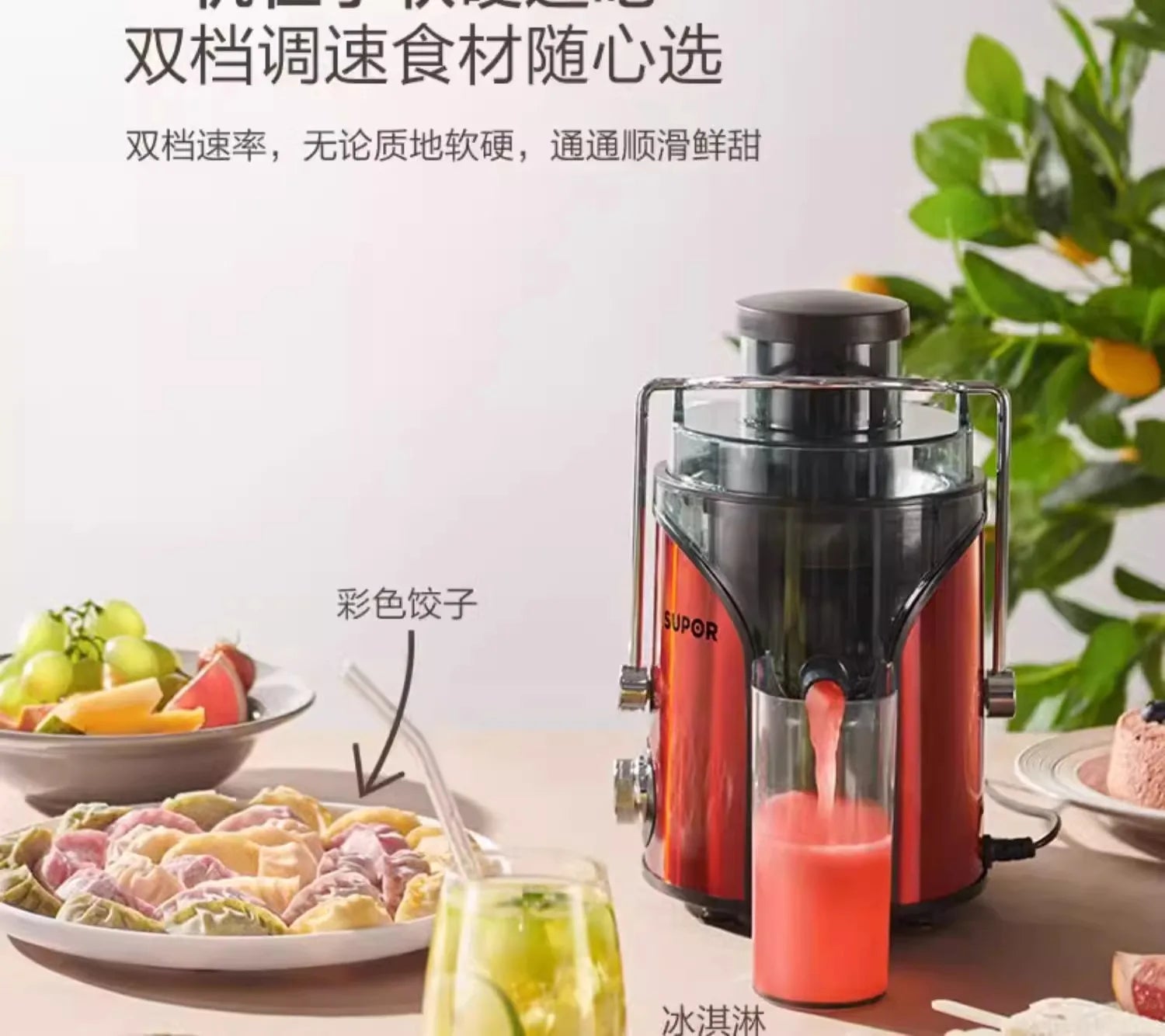 Small Household Multifunctional Juicer with Juice Residue Separation - Compact Fruit Juice Machine Food Processor for Kitchen - Buy online at  Vibe In Cart.
