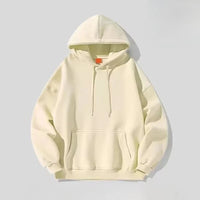 Men's hooded sweatshirt autumn and winter Y2K retro soft adult solid color autumn and winter street casual basic sweatshirt - Buy online at  Vibe In Cart.