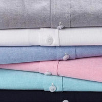 Plus 5XL 6XL Mens Oxford Shirts 100% Cotton Spring Long Sleeve Casual Business Formal Dress Shirt Regular Fit Social Man Clothes - Buy online at  Vibe In Cart.