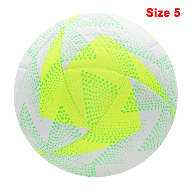 Soccer Balls, Size 5 and Size 4, PU Material, Seamless Design