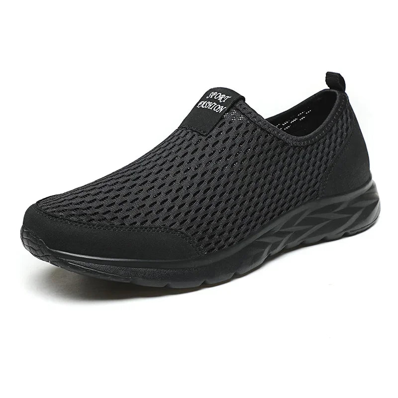 Men's Breathable Mesh Casual Shoes Non-Slip Outdoor Lightweight