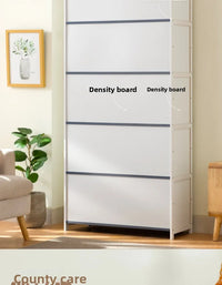 Simple shoe cabinet, household door storage artifact, space-saving indoor good-looking multi-layer dustproof large-capacity - Buy online at  Vibe In Cart.