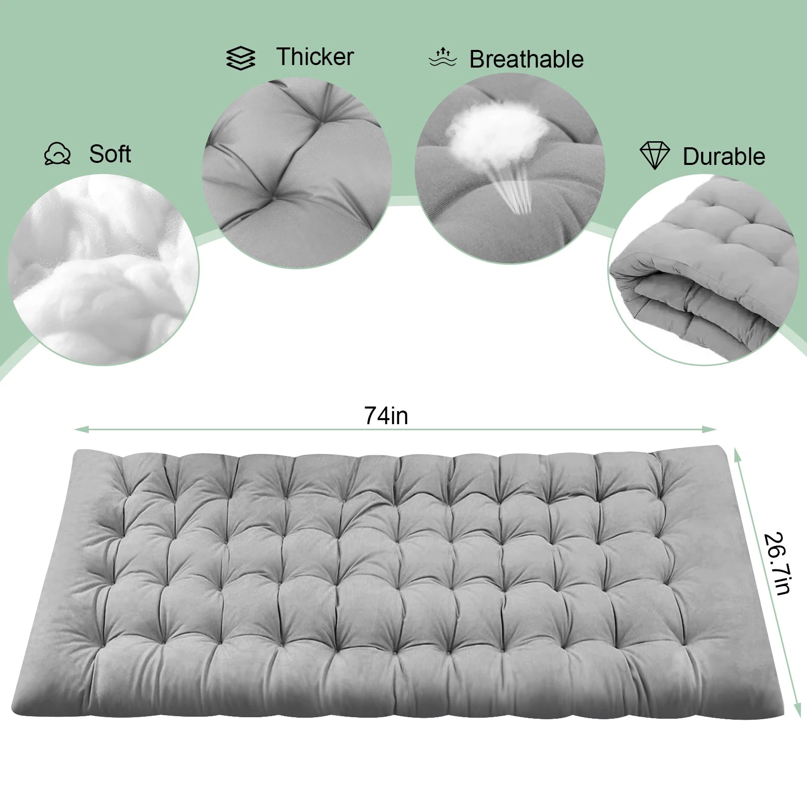 Portable Folding Camping Cot - 3-Position Adjustable Reclining Lounge Chair with Pillow, Outdoor Sleeping Bed (68cm Wide) - Buy online at  Vibe In Cart.