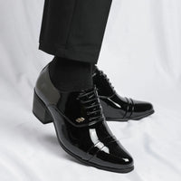 Trendy Men's Casual Black Brown Lace Up Oxford Cuban Shoes Gentleman Business Flats Dress Homecoming Footwear Zapatos Hombre - Buy online at  Vibe In Cart.