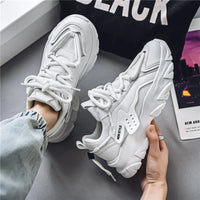 Men's Shoe Breathable Thick Soled Casual Sneakers Outdoor Running Four Seasons New Tennis Men Soft Soles Comfort Male Sneakers - Buy online at  Vibe In Cart.