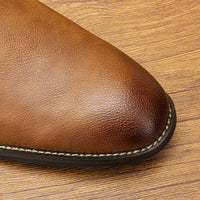 Size 7~13 Men Chelsea Boots  Ankle Boots soft leather Men Boots - Buy online at  Vibe In Cart.