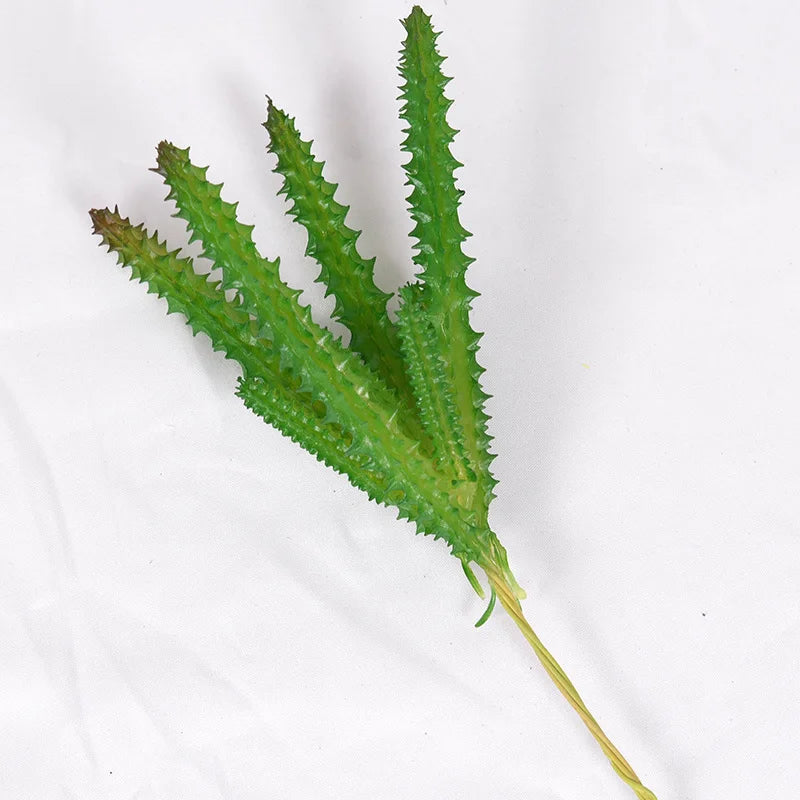 Artificial Succulent Plant Green PVC One Piece Desktop Ornament