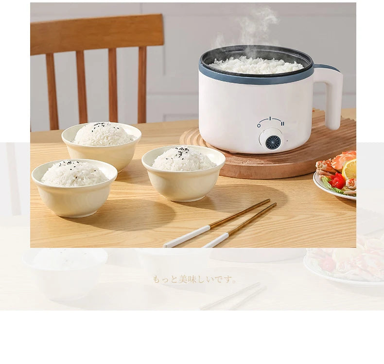Electric Rice Cooker Multicooker Multifunction Pot Mini Hotpot Pan Soup Home Appliances for The Kitchen Pots Offers 1-2 People - Buy online at  Vibe In Cart.