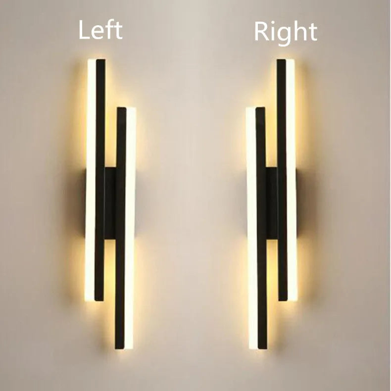 LED Bedroom Wall Lamp Wall Sconces Copper Line Pipe Acrylic Lampshade Indoor Lighting for Living Room Corridor Light Fixture - Buy online at  Vibe In Cart.