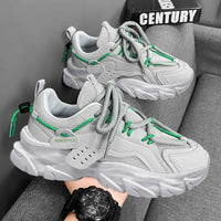 Men's Shoe Breathable Thick Soled Casual Sneakers Outdoor Running Four Seasons New Tennis Men Soft Soles Comfort Male Sneakers - Buy online at  Vibe In Cart.