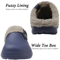 Waterproof Plush Lined Slippers for Indoor and Outdoor Use
